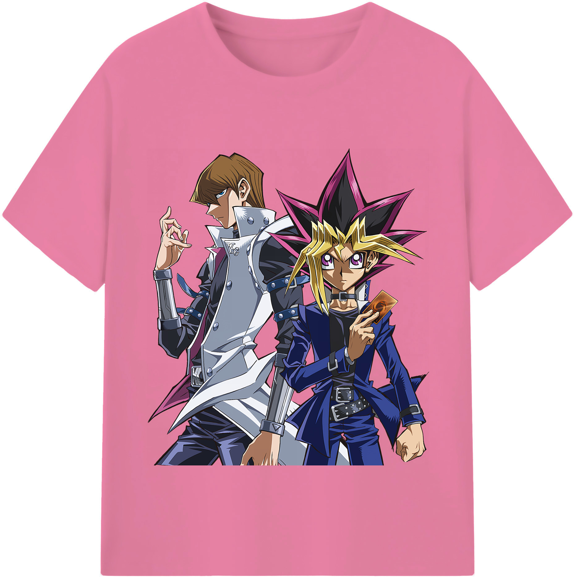 （画像用） 遊☆戯☆王 Yu-Gi-Oh! 綿100％半袖Tシャツ（フロントプリント）
